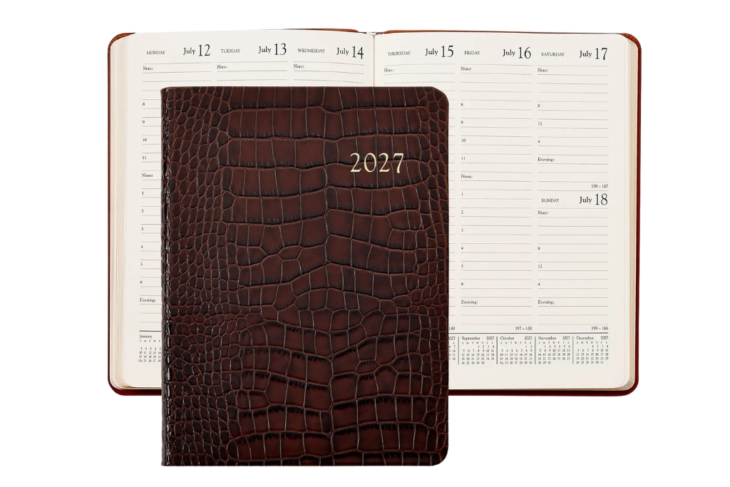 brown croc planner 2027