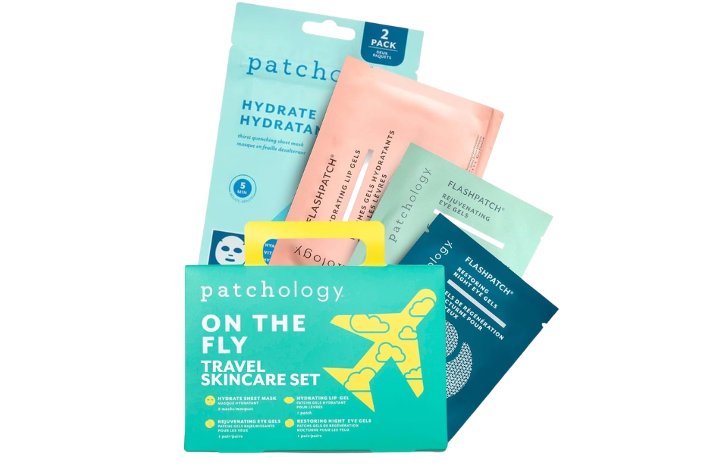 patchology travel skincare set