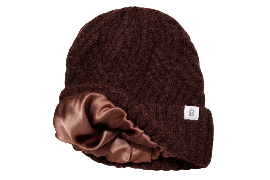 cashmere silk-lined hat