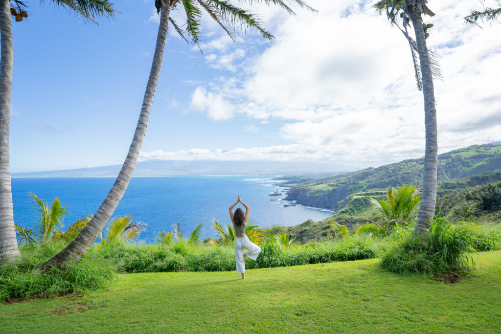 morning yoga in hawaii