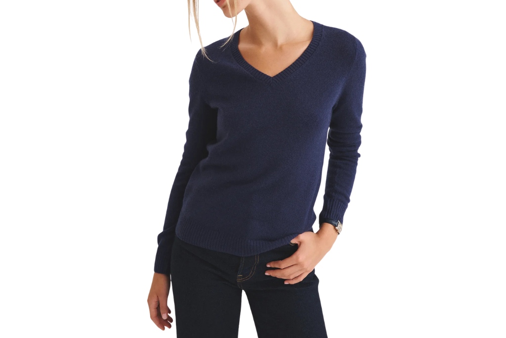 v-neck sweater