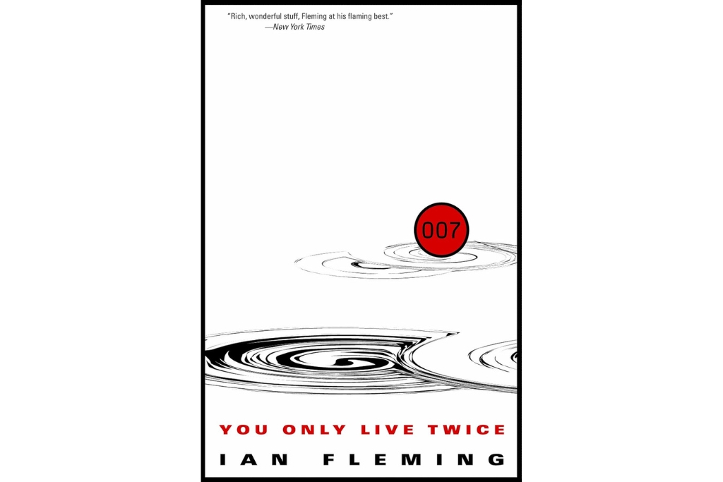 cover of you only live once which is all white with a red circle on the edge with numbers 007