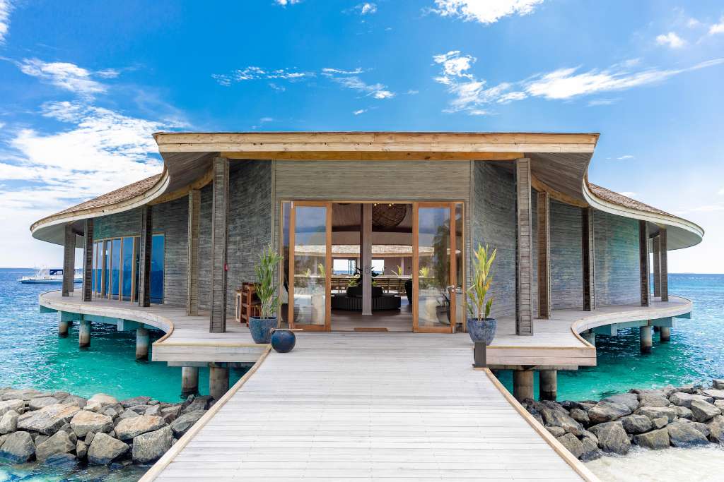 baani spa entrance, kagi maldives
