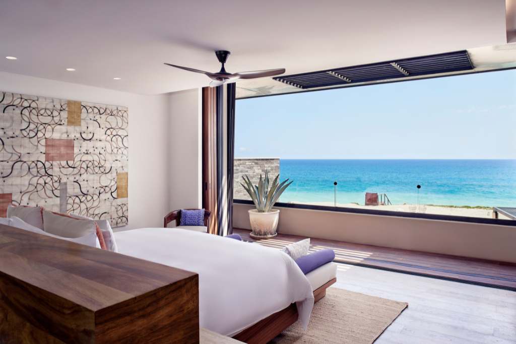 bedroom overlooking sea of cortez, sensei at zadún, a ritz-carlton reserve