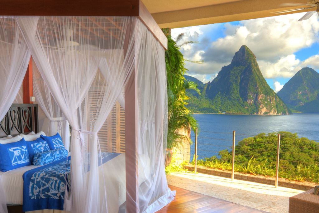 galaxy suite at jade mountain resort