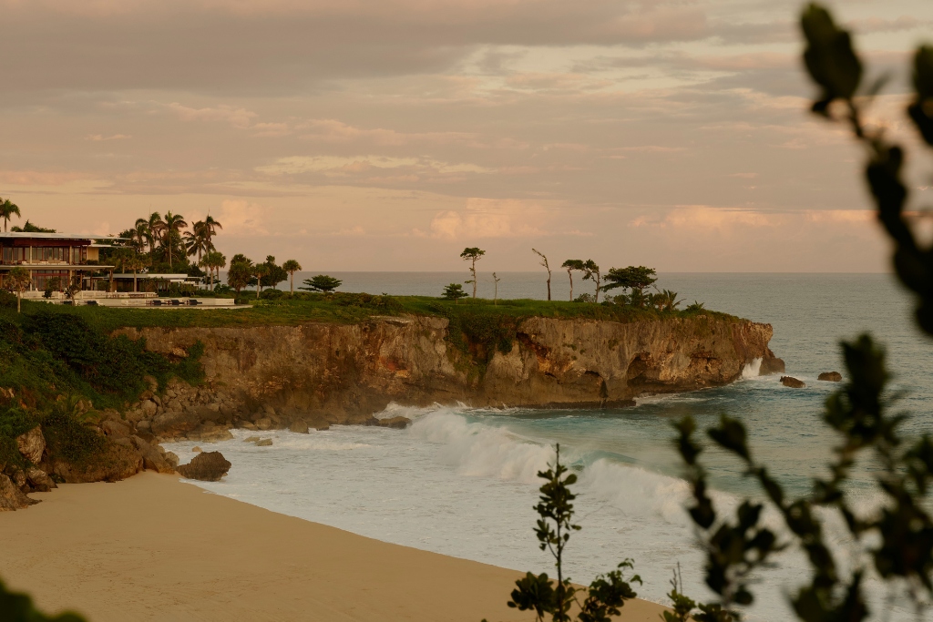 beach view of the dominican republic 