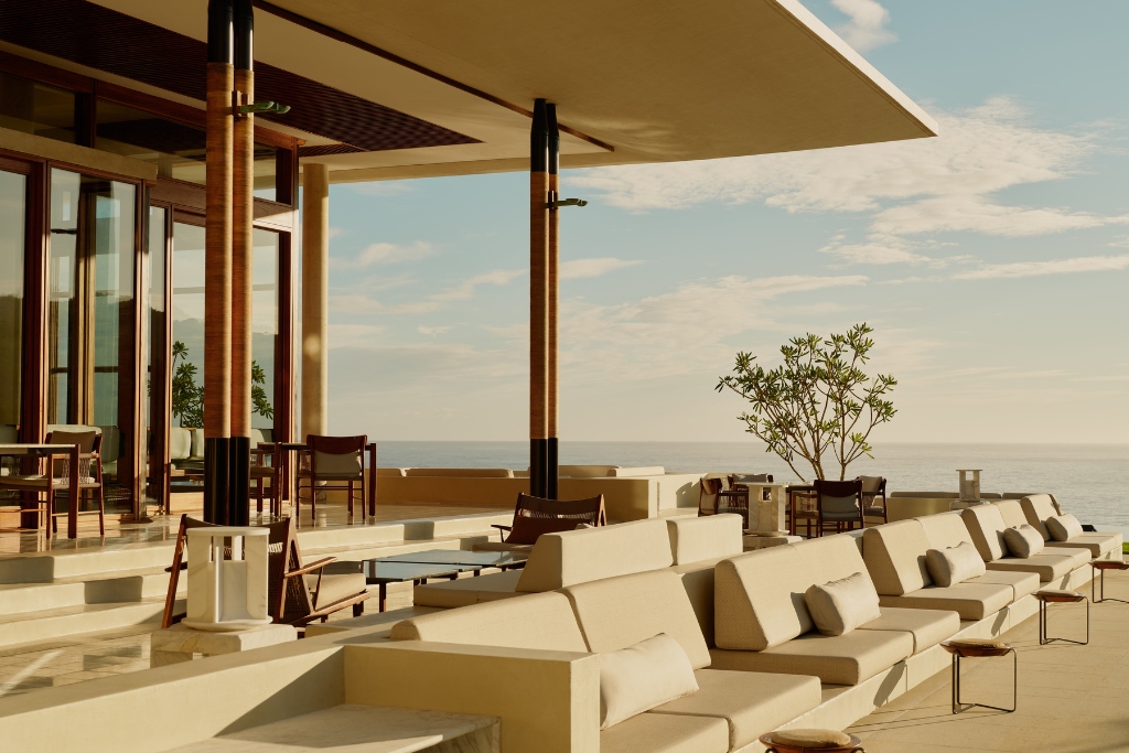 grand terrace with ocean views 