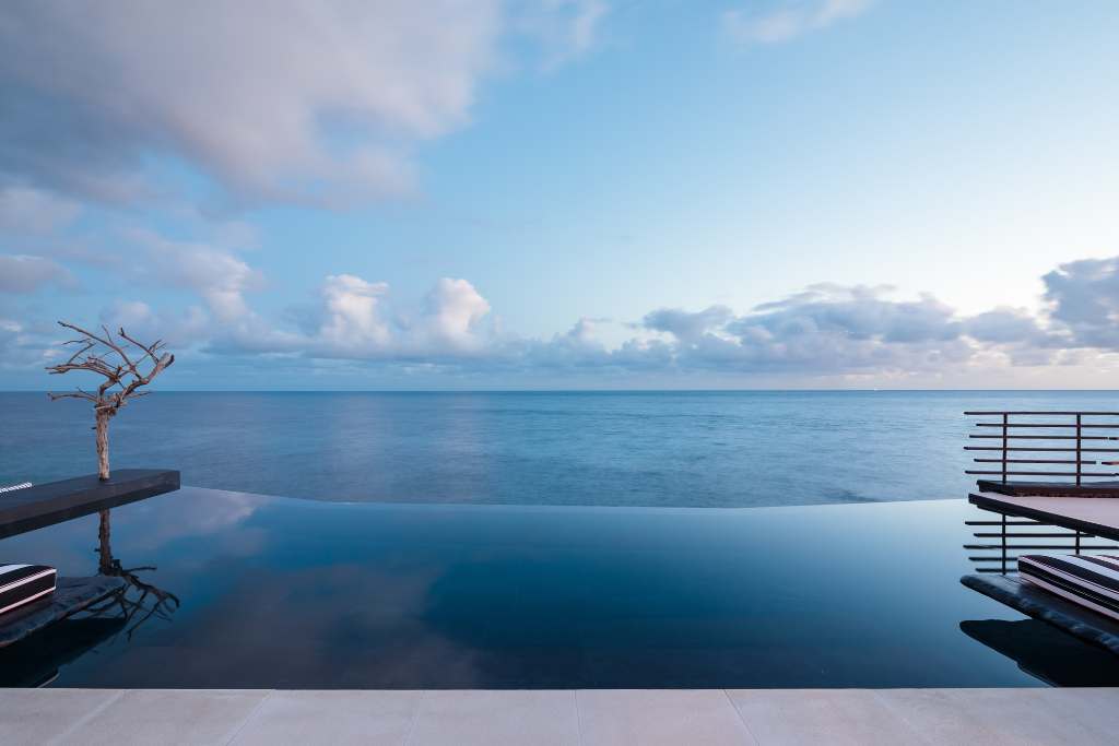 white hotel pool sao miguel