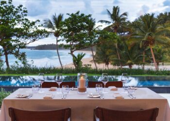 dominican republic private beach dining