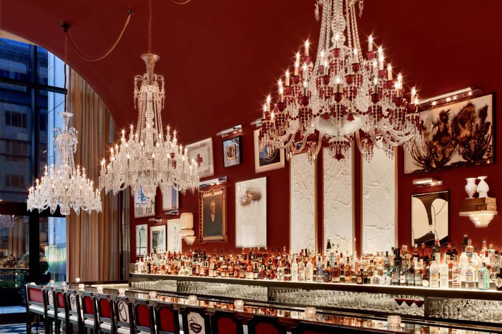 bar at the baccarat hotel