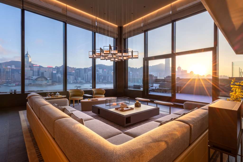 presidential suite at regent hong kong