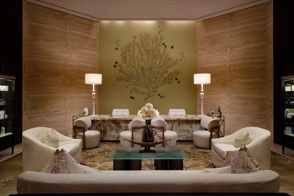 the st. regis bal harbour resort in bal harbour, florida lobby seating