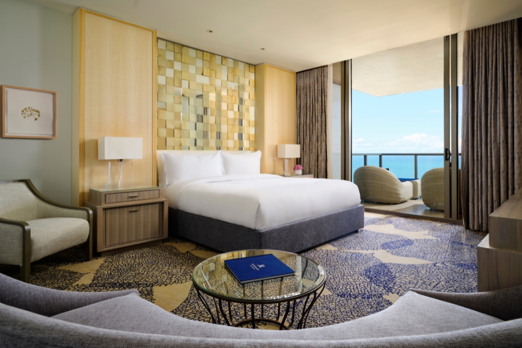 the st. regis bal harbour resort in bal harbour, florida bedroom suite