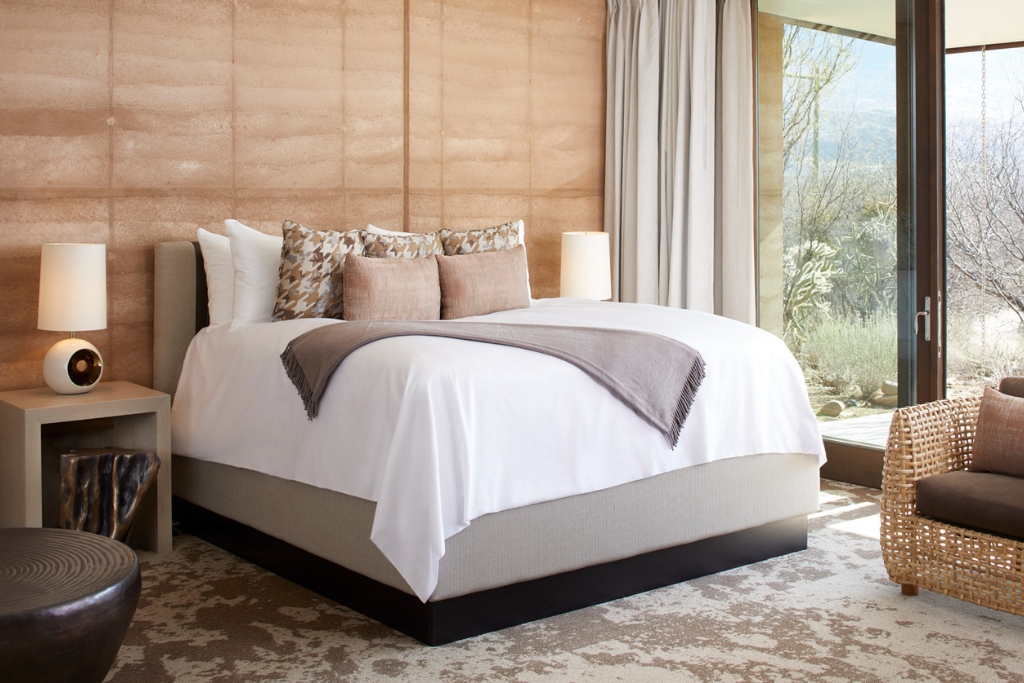 bedding from Miraval Resorts & Spas