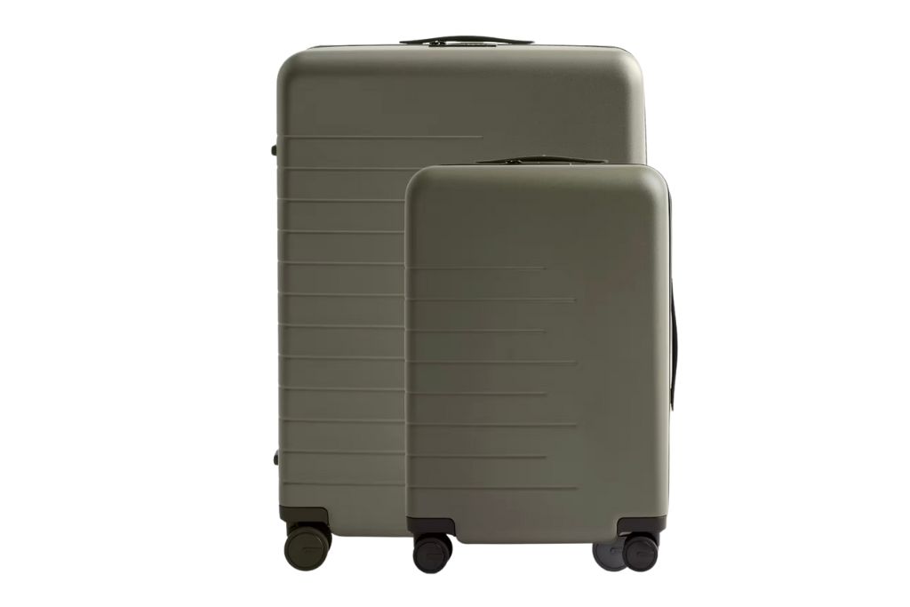 quince carry-on and suitcase bundle