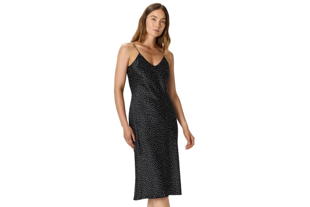 quince silk slip dress