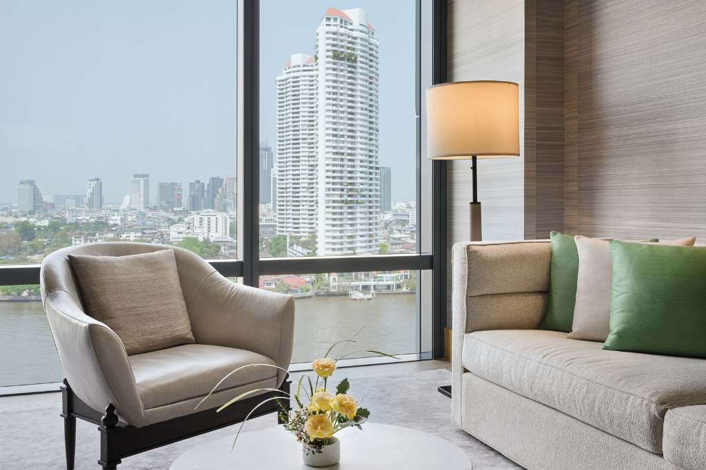 riverview suite at capella bangkok thailand