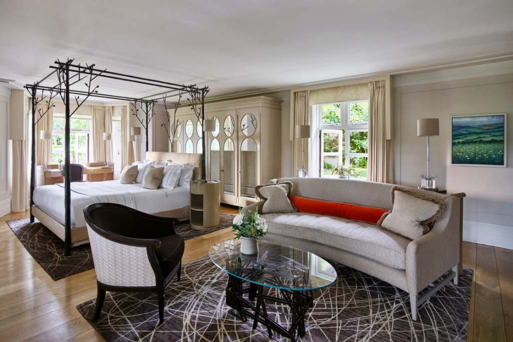 suite at coworth park, dorchester collection