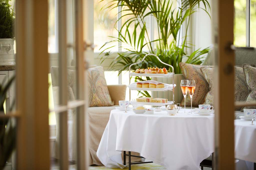 high tea at coworth park dorchester collection