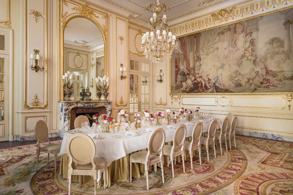 private dining at ritz paris