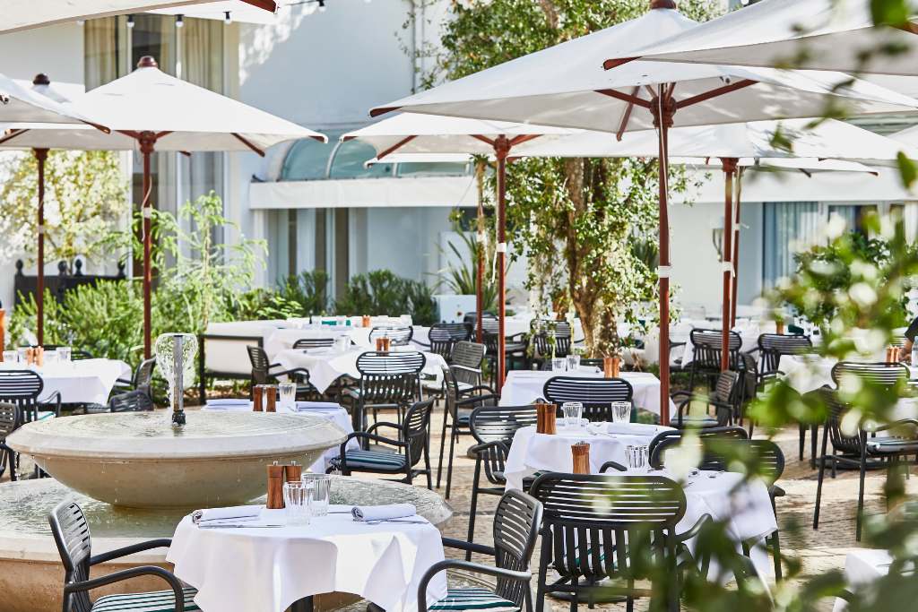 le sud garden at hotel martinez cannes