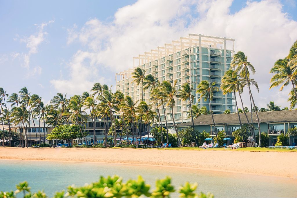 kahala resort beachfront facade