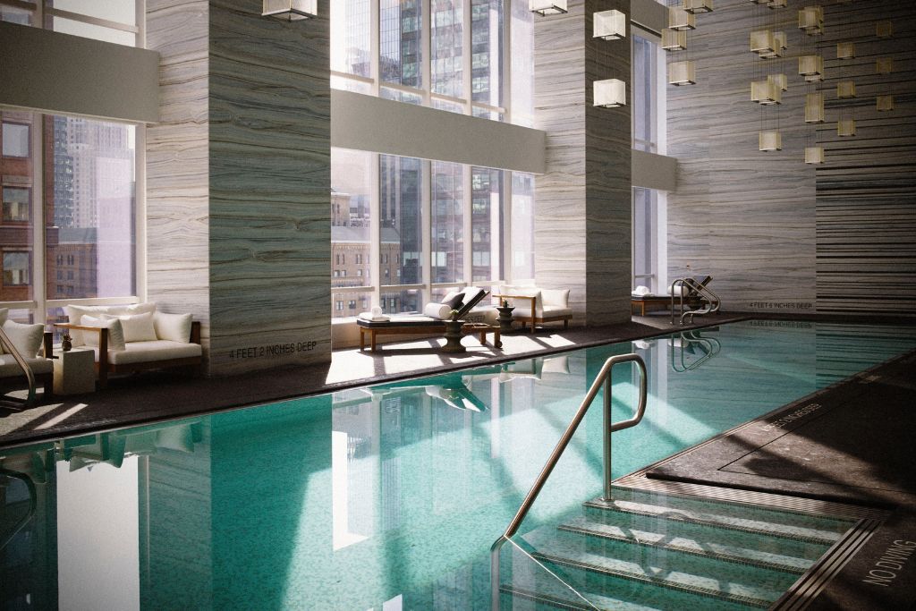 park hyatt large salt water pool