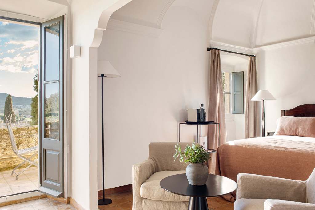 guest room at mas de torrent spain