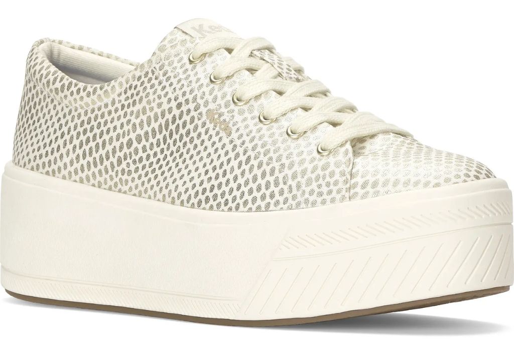 Keds Skyler Metallic Foil Platform Sneakers