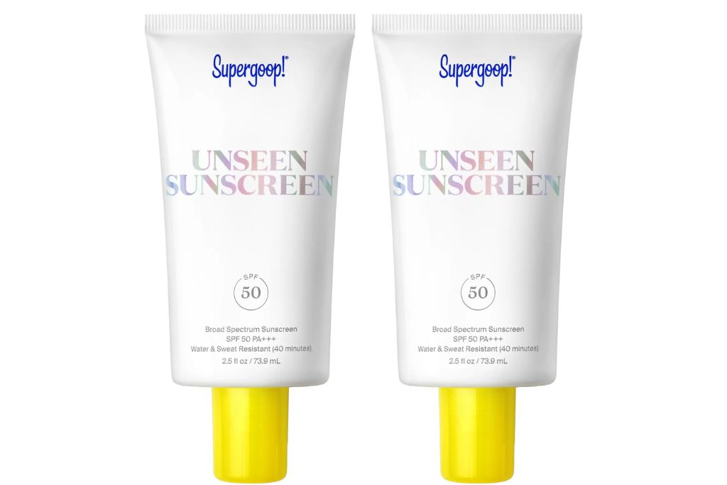 supergoop unseen sunscreen
