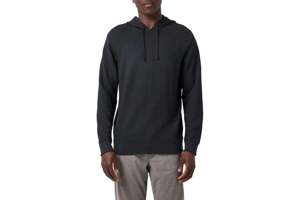 TravisMathew Thick as Thieves black Stripe Hoodie