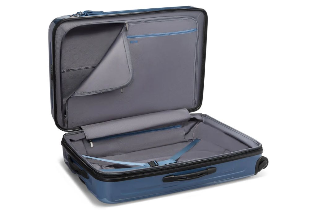 tumi packing suitcase