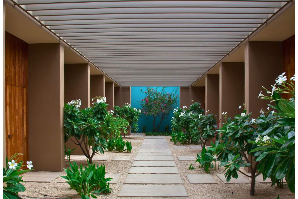 entrance to spa at jw marriott los cabos beach resort & spa