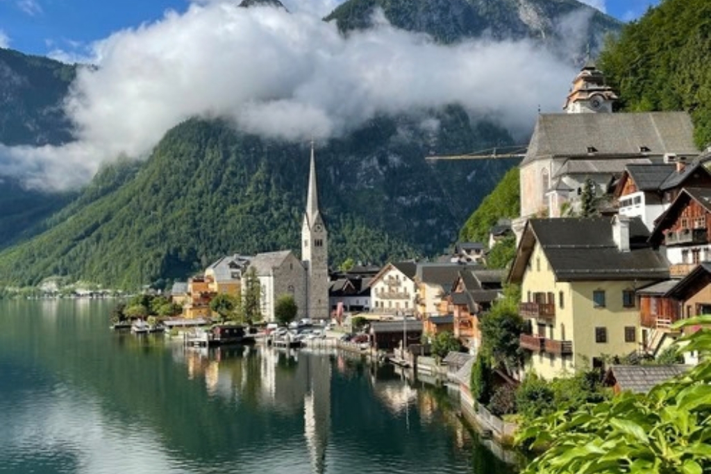 fairytale town of hallstatt