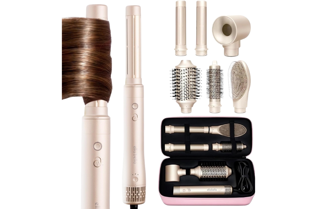 six in one hair styling travel set