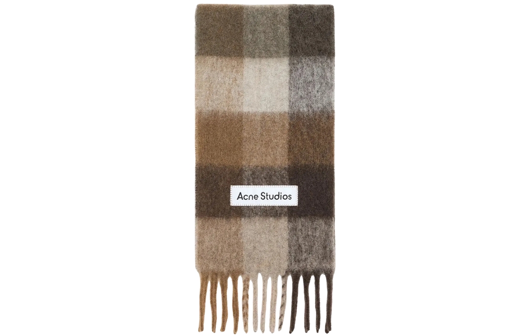 acne studios mens scarf