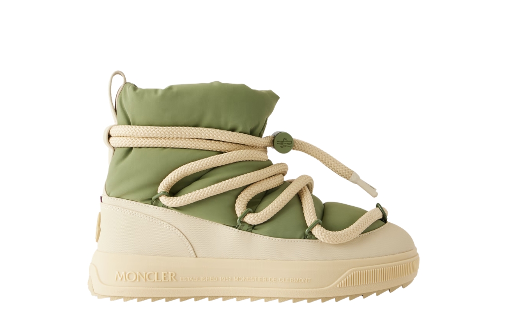 moncler quilted boots