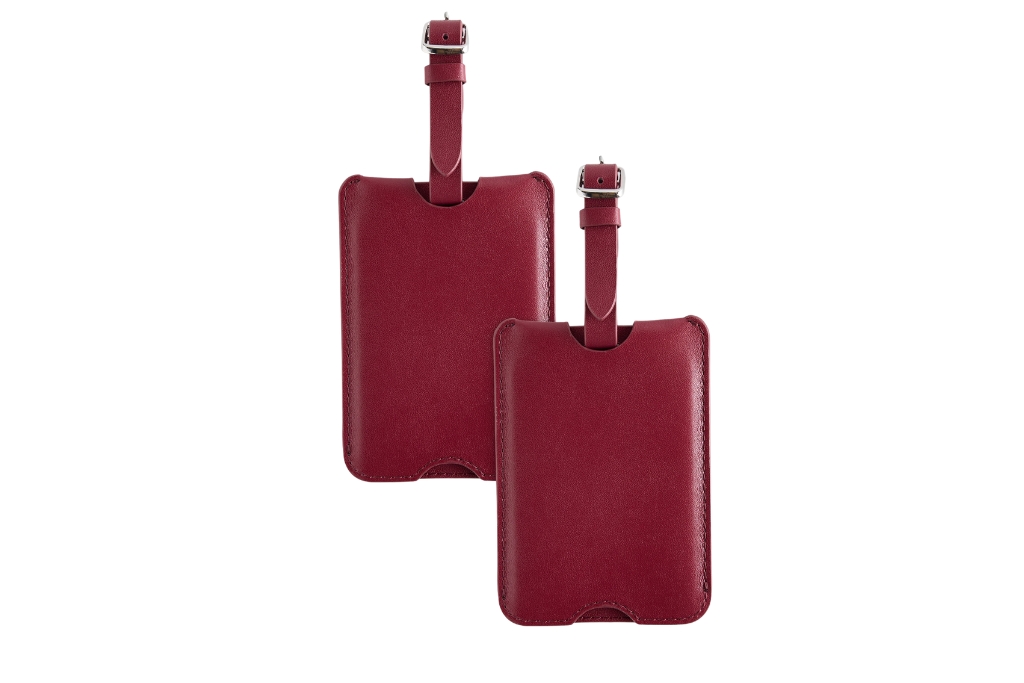 quince two pack luggage tags